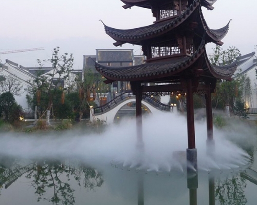 喷（pēn）雾造景
